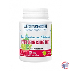 Rappel produit Levure de riz rouge Fort Thierry Duhec