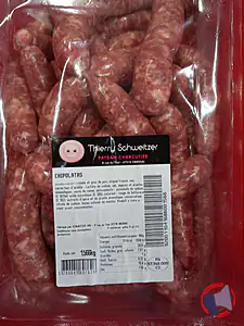 Rappel produit chipolatas Thierry SCHWEITZER