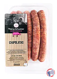 Rappel produit chipolatas Thierry SCHWEITZER