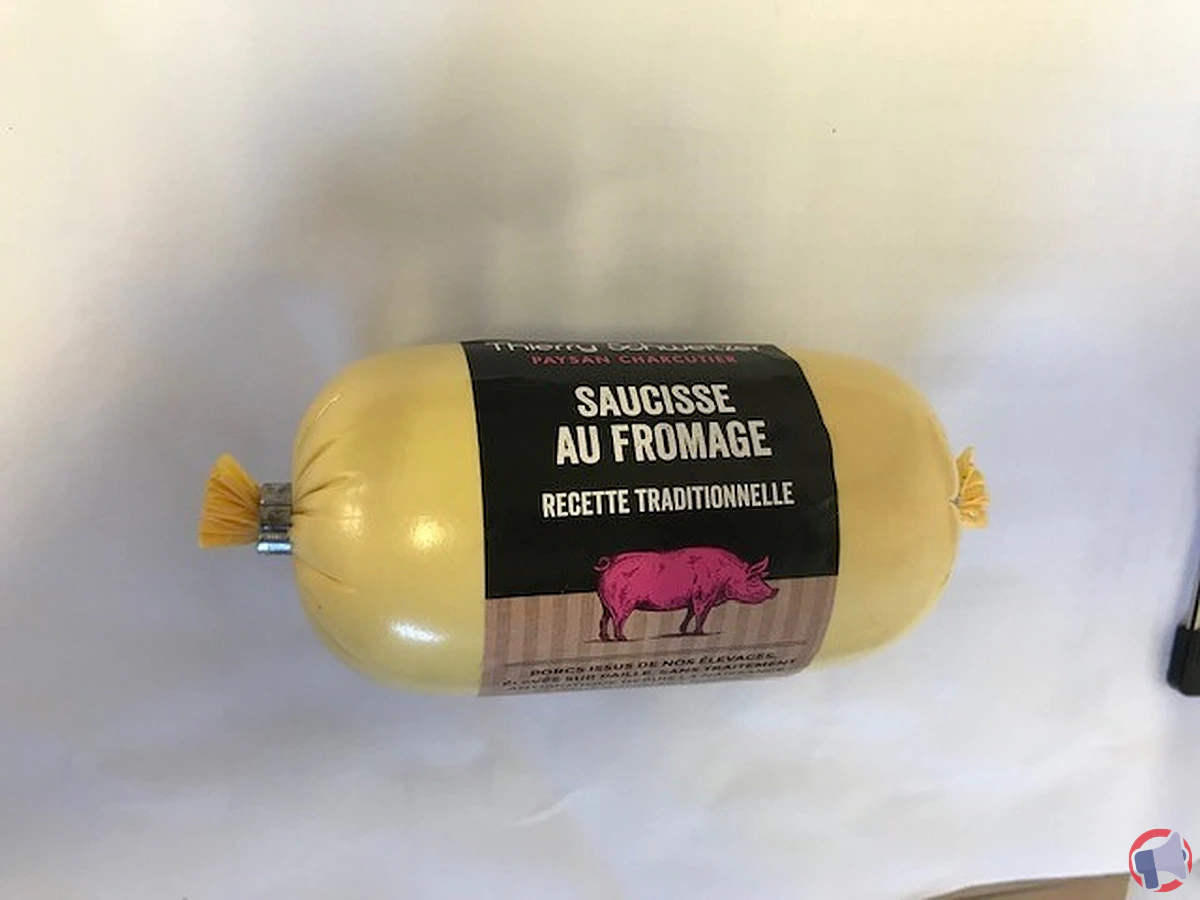 Rappel de produit : Saucisse de fromage de la marque Thierry SCHWEITZER
