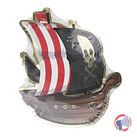 Rappel produit TIM&PUCE FACTORY 8 ASSIETTES PIRATE 23CM