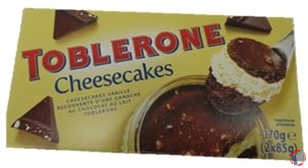 Rappel de produit : Cheesecake Toblerone à cause de la présence possible de plastique