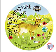 Rappel produit TOME DE CHEVRE TOME DE MONTAGNE DE CHEVRE (photo numéro 1)