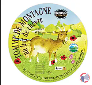 Rappel produit TOME DE CHEVRE TOME DE MONTAGNE DE CHEVRE