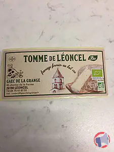 Rappel produit TOMME DE LEONCEL TOMME DE LEONCEL