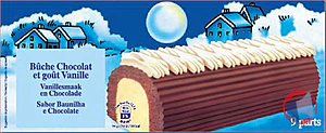 Rappel produit SANS MARQUE BUCHE VANILLE - CHOCOLAT TOP BUDGET
