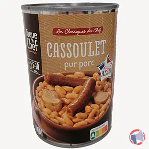 Rappel produit Cassoulet Toque du Chef