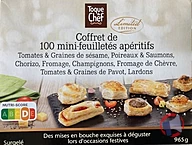 Rappel produit Toque du Chef Limited edition Mini feuilletés apéritifs x100