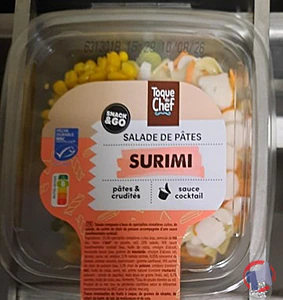 Rappel produit Salade de pâtes Surimi Toque du chef