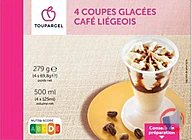 Rappel produit Toupargel 4 coupes glacées café liégeois