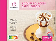 Rappel produit 4 coupes glacées café liégeois Toupargel (photo numéro 1)