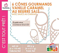 Rappel produit 6 Cônes gourmands TOUPARGEL (photo numéro 2)