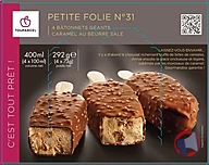 Rappel produit BATONNETS GEANTS CARAMEL Toupargel