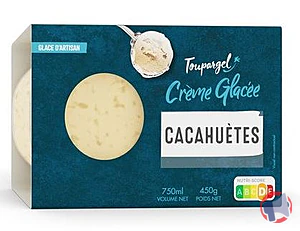 Rappel produit Crème glacée CACAHUETE TOUPARGEL