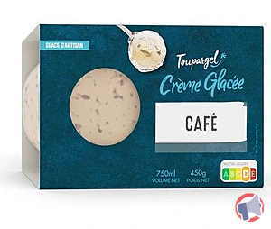 Rappel produit Crème glacée CAFE TOUPARGEL