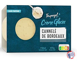 Rappel produit Crème glacée CANNELE DE BORDEAUX TOUPARGEL