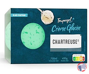 Rappel produit Crème glacée CHARTREUSE TOUPARGEL
