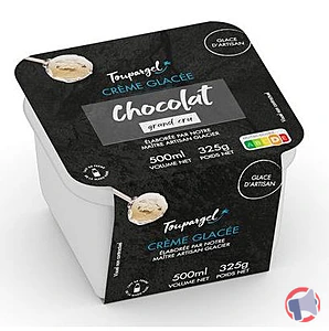 Rappel produit Crème Glacée chocolat Grand Cru TOUPARGEL