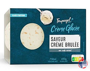 Rappel produit Crème glacée CREME BRULEE TOUPARGEL