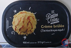 Rappel produit Crème Glacée CREME BRULEE Toupargel