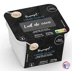 Rappel produit Crème glacée LAIT DE COCO TOUPARGEL