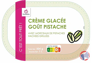 Rappel produit Crème Glacée PISTACHE Toupargel