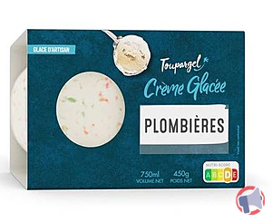 Rappel produit Crème glacée PLOMBIERE TOUPARGEL