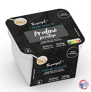 Rappel produit Crème Glacée PRALINE PRESTIGE TOUPARGEL