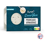 Rappel produit TOUPARGEL Crème glacée PRUNEAUX ARMAGNAC