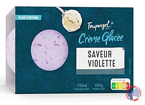 Rappel produit Crème glacée SAVEUR VIOLETTE TOUPARGEL