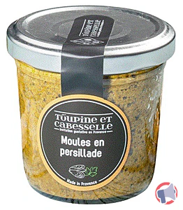 Rappel produit MOULES EN PERSILLADE 90g TOUPINE ET CABESSELLE