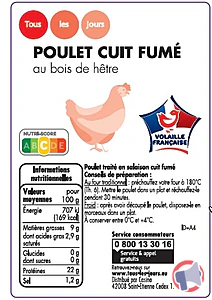 Rappel produit POULET FUME AU BOIS DE HETRE TOUS LES JOURS