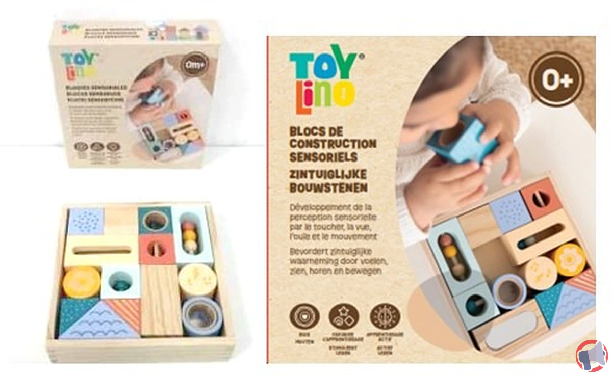 Rappel du produit Toylino blocs construction sensoriels : analyse et recommandations