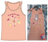 Rappel produit TQF COLLECTION T-shirt enfant TQF COLLECTION - Référence 912144 (Modèle GM 11 25 241)