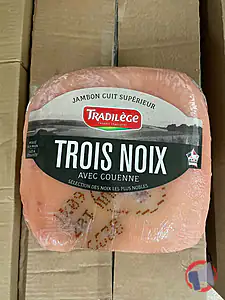 Rappel produit Jambon cuit supérieur AC 3 noix trad Tradilège