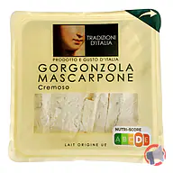 Rappel produit GORGONZOLA MASCARPONE 200G TRADIZIONI D’ITALIA (photo numéro 1)