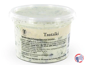 Rappel produit Tzatziki Le traiteur Gourmet