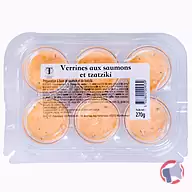 Rappel produit Verrines saumon tzatziki Le traiteur Gourmet