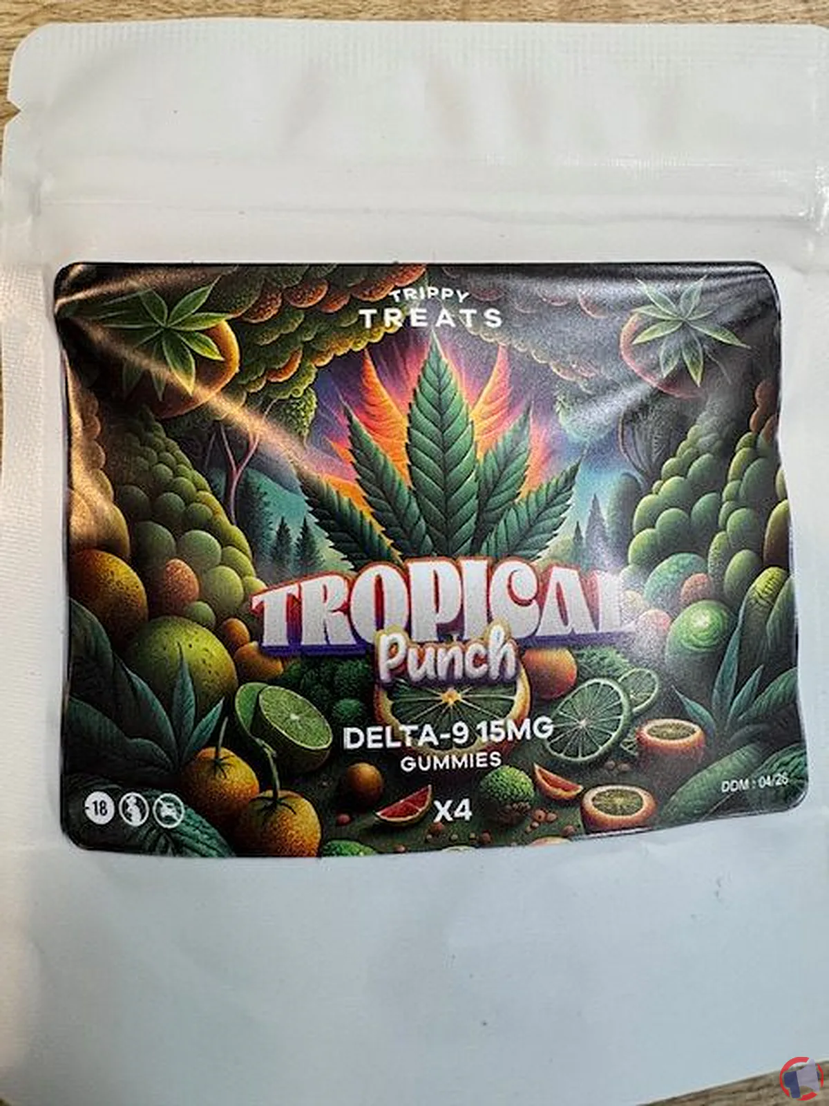 Rappel de bonbons Tropical Punch X4 de Trippy Treats : un risque pour la santé