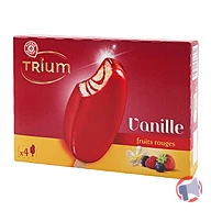 Rappel produit 4 BATONNETS VANILLE FRUITS ROUGE - 4x100ML TRIUM (photo numéro 1)