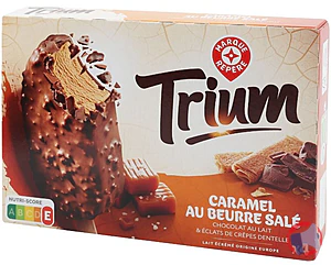 Rappel produit BATONNETS CARAMEL X4 288G TRIUM
