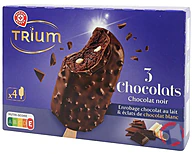 Rappel produit BATONNETS TROIS CHOCOLATS X4 282G TRIUM (photo numéro 1)