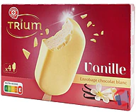 Rappel produit BATONNETS VANILLE CHOCOLAT BLANC X4 308G TRIUM (photo numéro 2)
