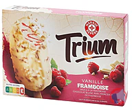 Rappel produit BATONNETS VANILLE FRAMBOISE X4 302G TRIUM (photo numéro 1)