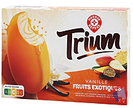 Rappel produit BATONNETS VANILLE FRUITS EXOTIQUES X4 294G TRIUM (photo numéro 1)