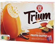 Rappel produit BATONNETS VANILLE FRUITS EXOTIQUES X4 TRIUM (photo numéro 1)
