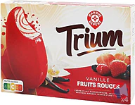 Rappel produit BATONNETS VANILLE FRUITS ROUGES X4 TRIUM (photo numéro 1)