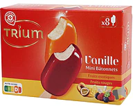 Rappel produit MINI BATONNETS FRUITS X8 300G TRIUM (photo numéro 1)