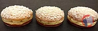 Rappel produit Tropézienne individuelle vendue en kiosque pâtisserie (vitrine traditionnelle) (photo numéro 1)