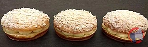 Rappel produit Tropézienne individuelle vendue en kiosque pâtisserie (vitrine traditionnelle)